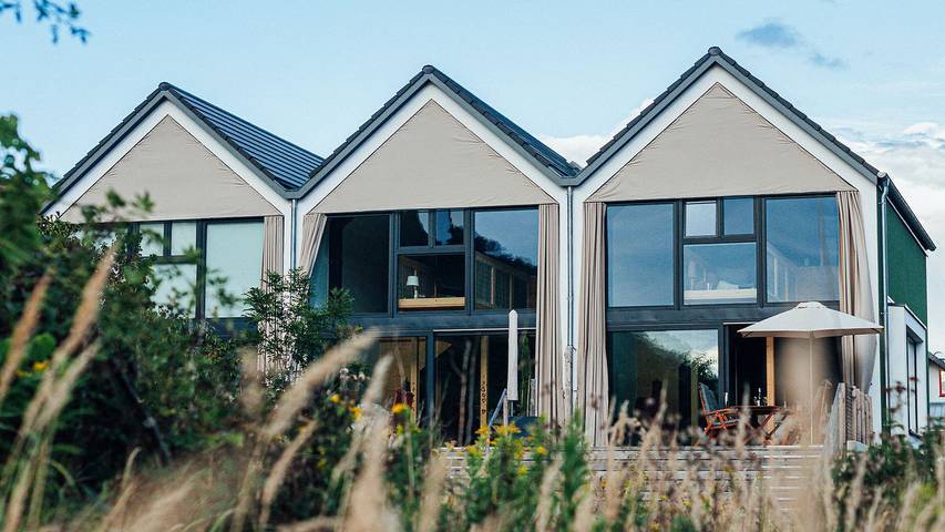 Chalet für 4 Personen, mit Ausblick und Terrasse an der Mosel