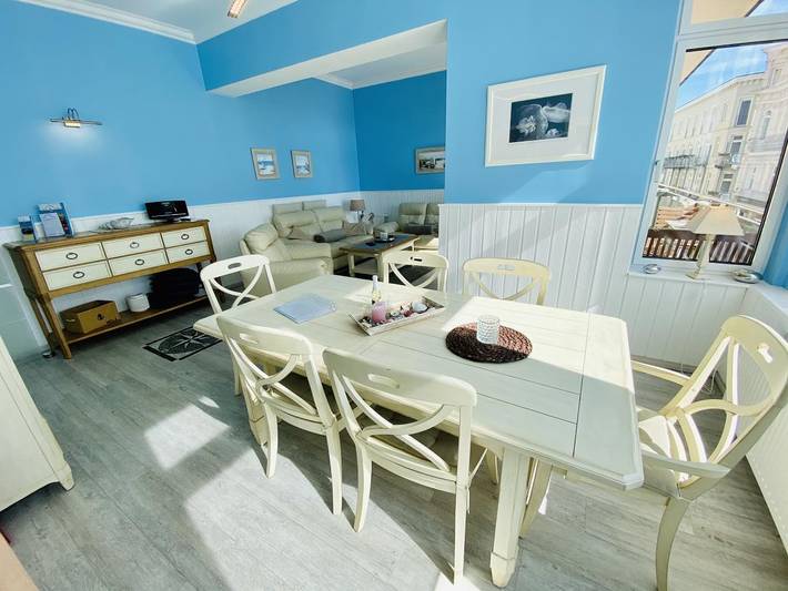 Ferienwohnung für 4 Personen, mit Meerblick und Balkon/Terrasse sowie Balkon, kinderfreundlich in Rostock - 4