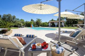 Villa Con Piscina per 12 Persone in Alghero, Provincia di Sassari, Foto 1