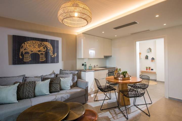 Ferienwohnung für 4 Personen, mit Balkon und Garten auf Kreta - 3