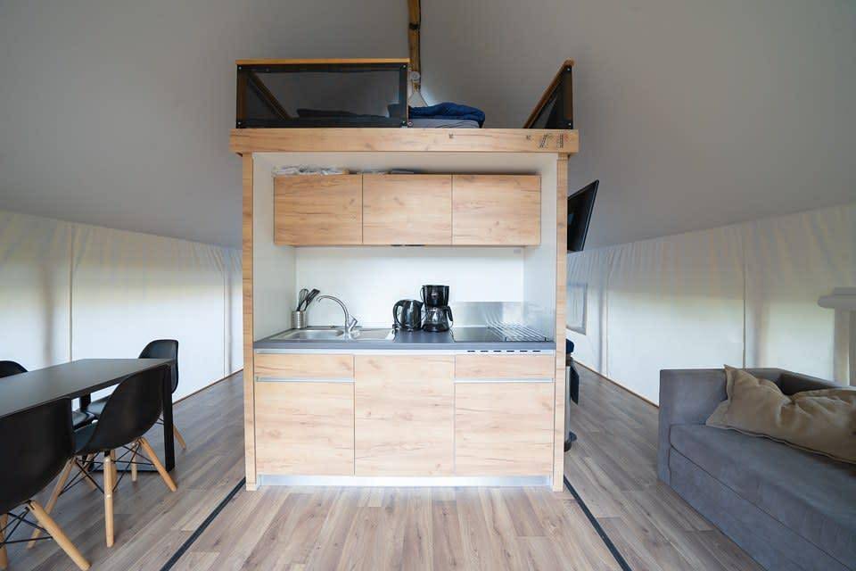 Europarcs Zilverstrand — Glamping tent Luxery 6 in Mol, Région d'Anvers