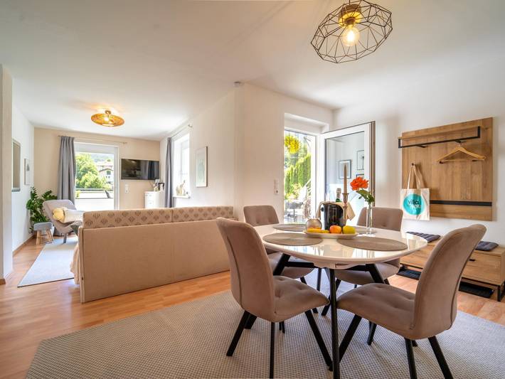 Ganze Wohnung, Wohnung mit privater Terrasse, Skibus vor der Tür in Sautens, Ötztal