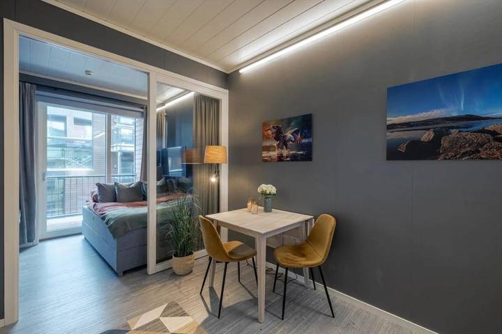 Gîte pour 2 personnes, avec balcon dans Svolvær