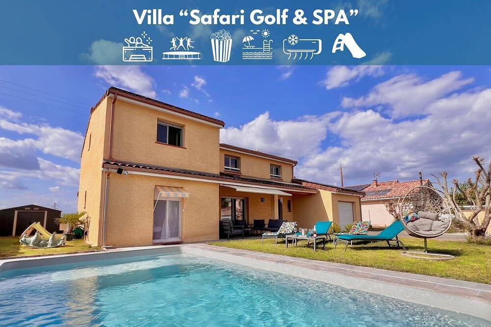 Villa Safari Golf & Spa - Toulouse - prox. Airbus in Plaisance-du-Touch, Alto Garona