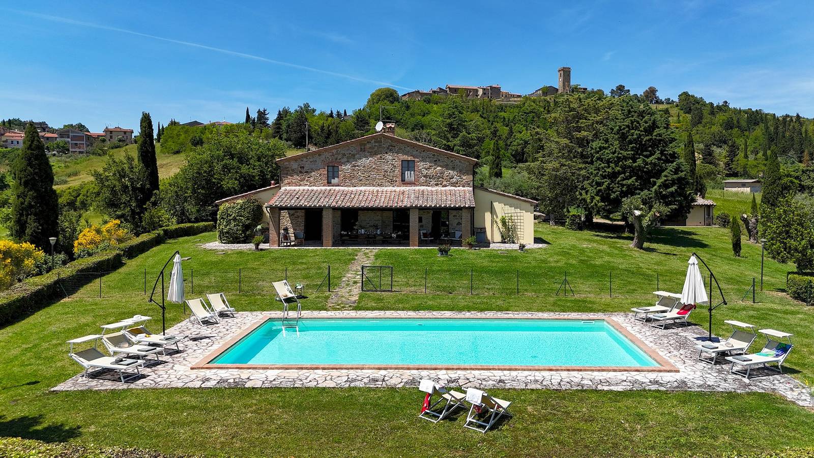 Casa Vacanza per 12 Persone in San Casciano dei Bagni, Siena e dintorni
