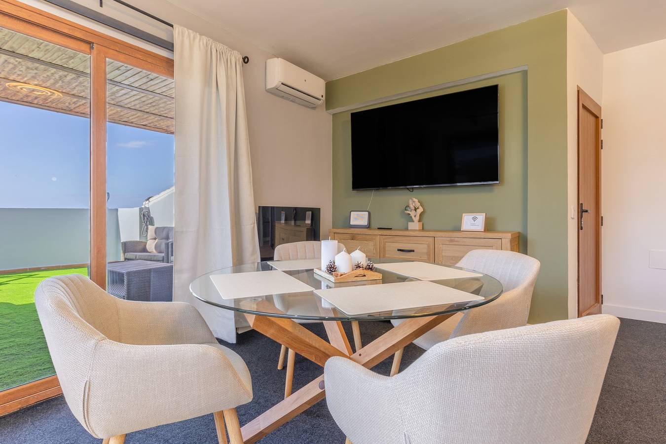 Vakantieappartement 'Terra Nova Penthouse' met zeezicht, wifi en airconditioning, foto 6
