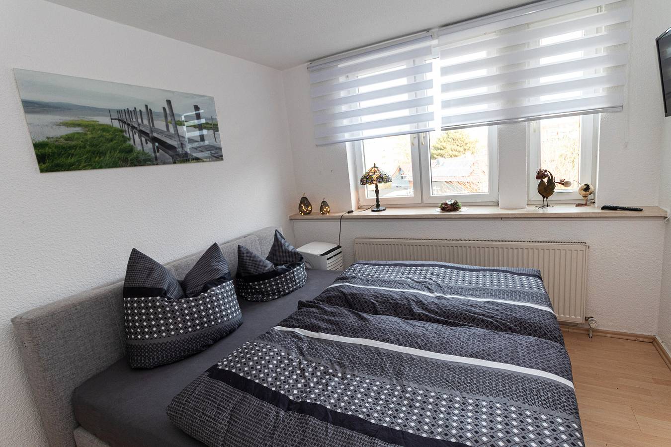 Ganze Wohnung, Apartment 'Vogelnest' mit Gemeinschaftspool, gemeinsamer Terrasse und Wlan in Mühlhausen, Unstrut-Hainich-Kreis