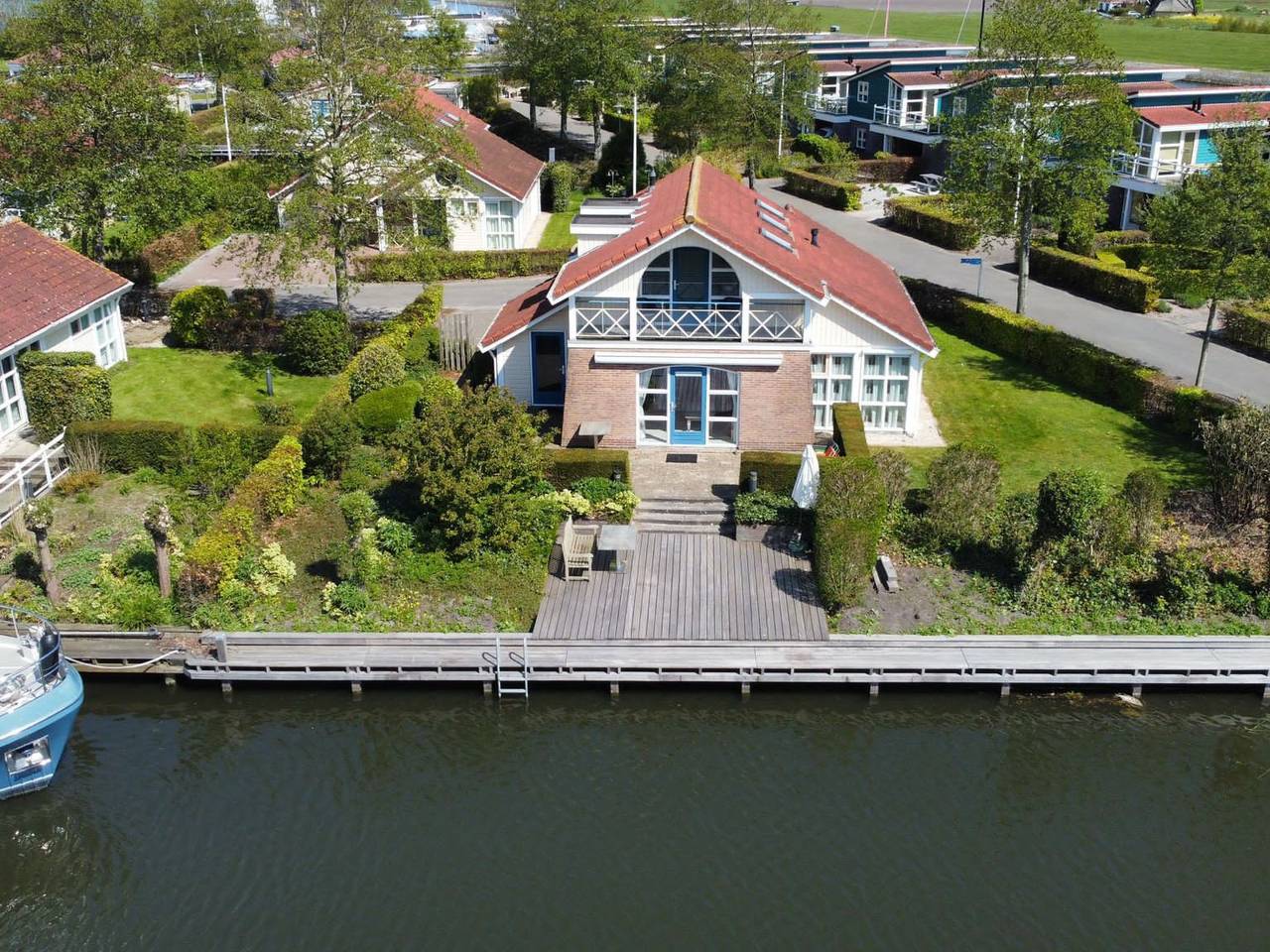 Ferienvilla Sudersee direkt am Wasser in Workum, Ijsselmeer