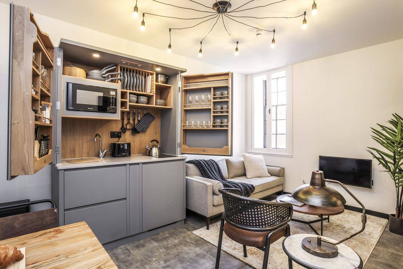 Apartamento entero, Locker Room:  Stylish 2bed w/City Views-3rd floor in Edimburgo, Lothian