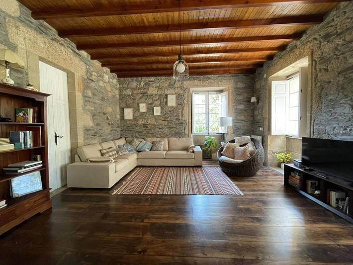 Casa rural para 20 personas, con vistas al lago además de vistas y jardín en Provincia de Lugo - 4