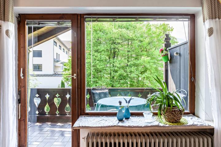 Ferienwohnung für 4 Personen, mit Balkon an der Zugspitzland - 3