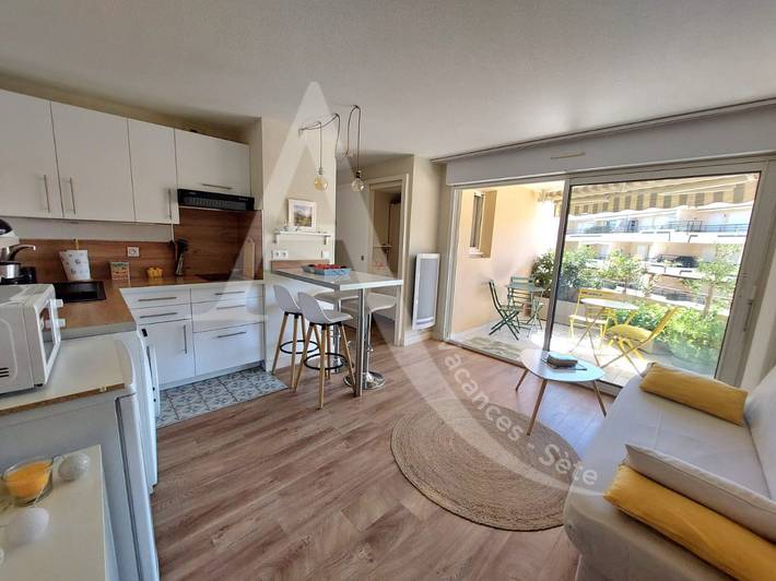 Appartement de vacances pour 4 personnes, avec terrasse, animaux acceptés