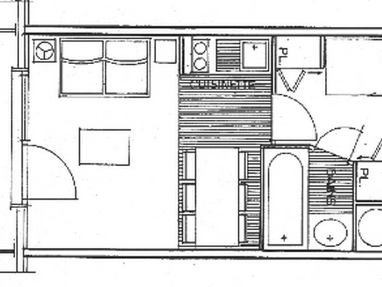 Ganzes Studio, Les Saisies - Ausgestattetes Studio mit Kabine für 4 mit Balkon in Les Saisies, Albertville und Umgebung