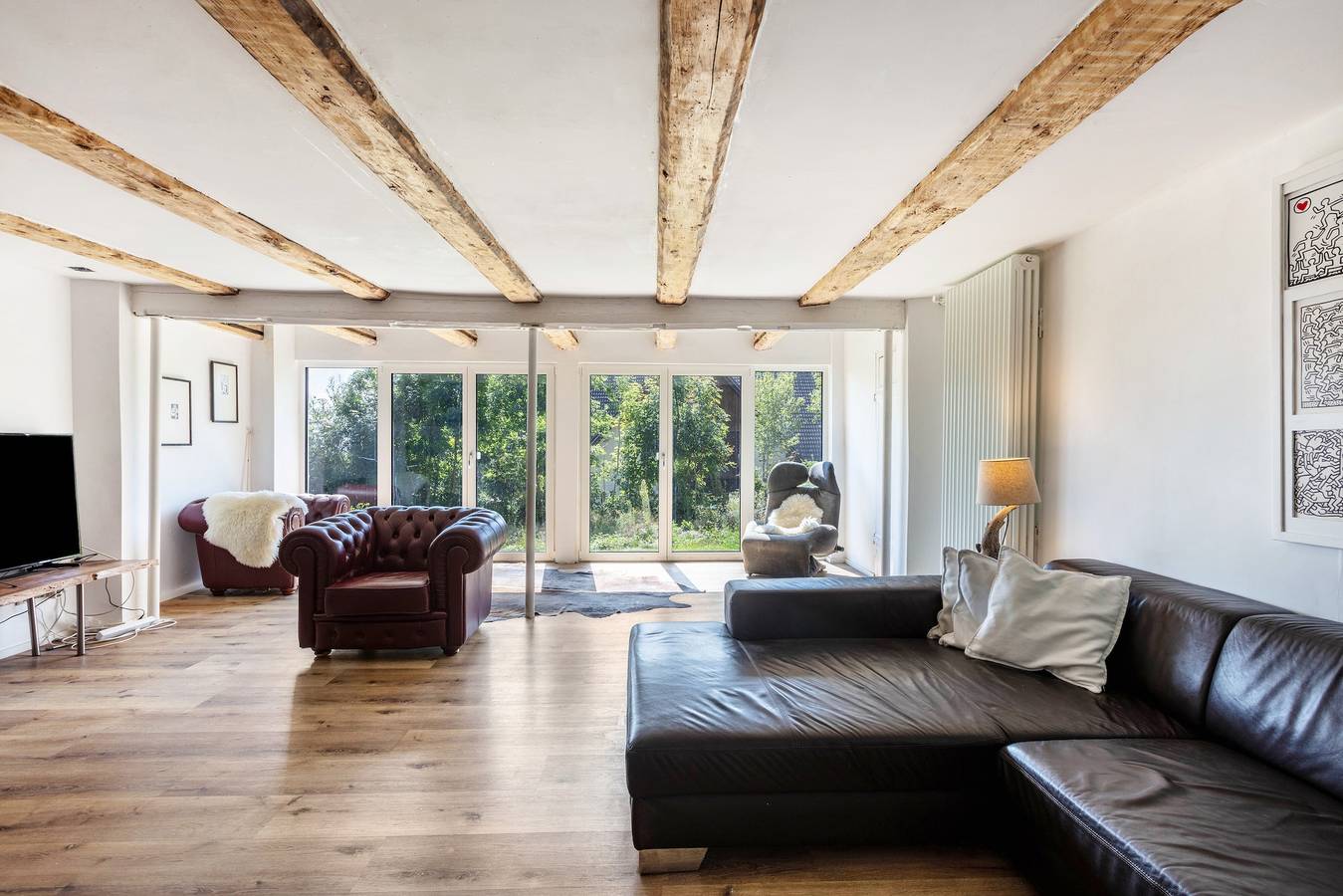 Ganze Wohnung, Ferienwohnung Auf Dem Wald 6 Pers. mit Bergblick, privater Terrasse und Wi-Fi in Görwihl, Südschwarzwald