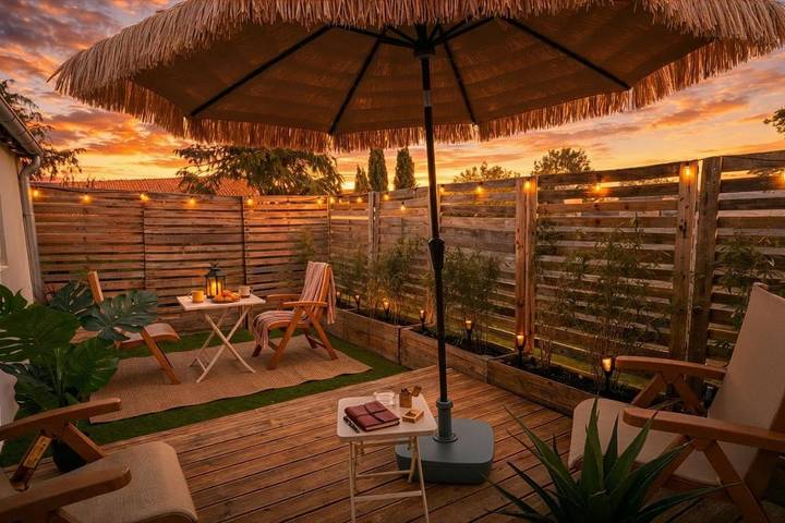 Location de vacances pour 4 personnes, avec vue et jardin à Saint-Yrieix-sur-Charente - 2