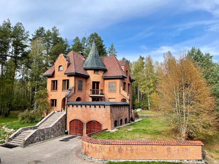 Ferienhaus für 21 Personen, mit Ausblick und Terrasse sowie Garten, mit Haustier in Allenstein