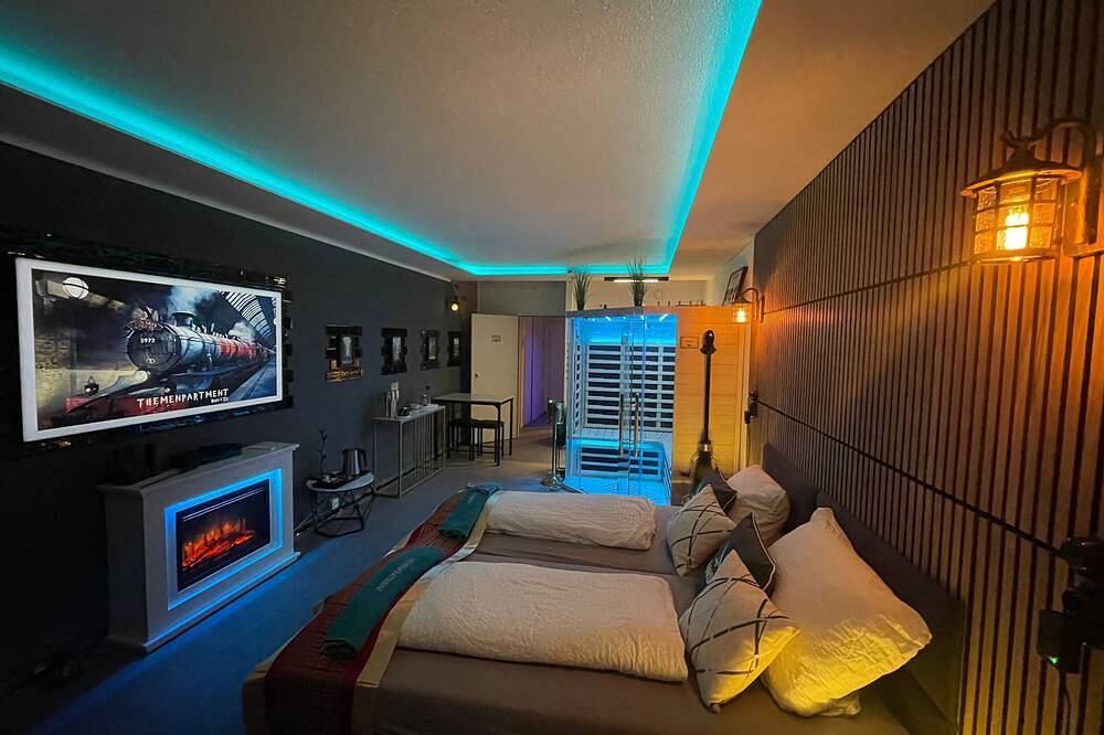 Ganze Wohnung, Themenpartment Magic & Spa (inkl, privater Sauna) in Gelsenkirchen, Ruhrgebiet