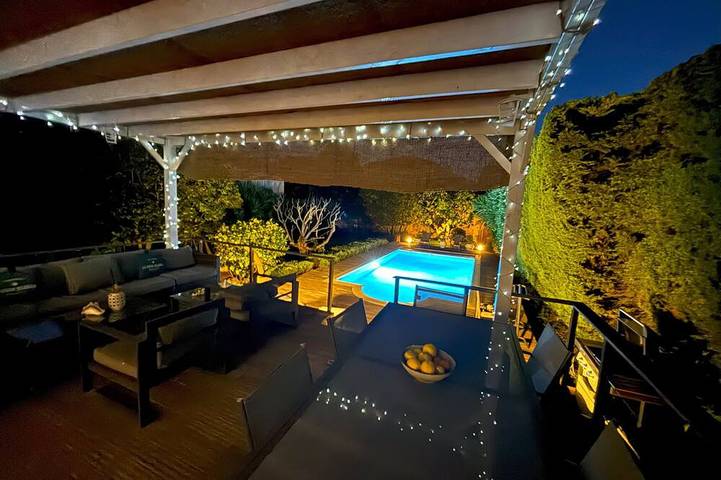 Villa pour 7 personnes, avec jardin ainsi que balcon et jacuzzi, animaux acceptés à Le Cannet