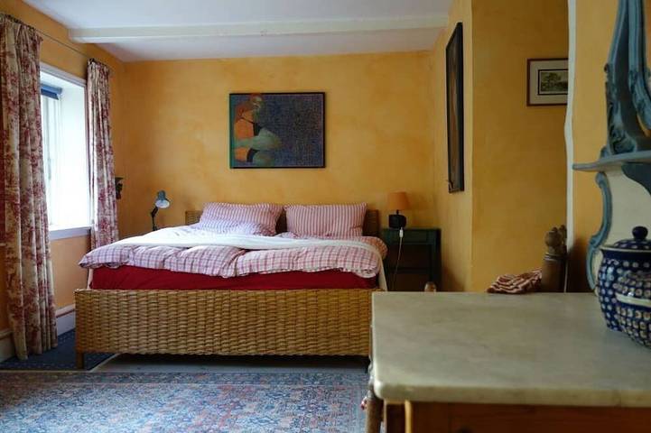 Ganze Wohnung, Ferienhaus Romantisches Reetdachhaus in Schnarup-Thumby, Grünes Binnenland