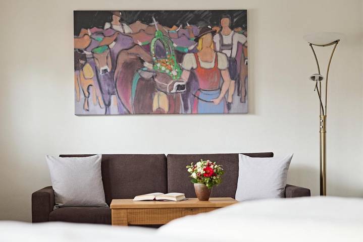 BnB für 2 Personen, mit Garten und Ausblick sowie Sauna in Oberstdorf - 3