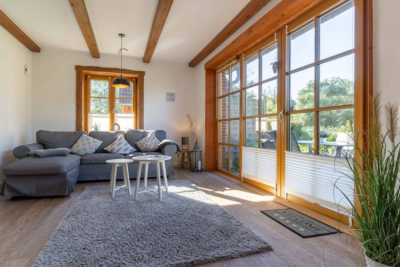 Ganze Wohnung, "Entspannter Nordseeurlaub in der großzügigen Erdgeschosswohnung mit Terrasse" in Vollerwiek, Eiderstedt