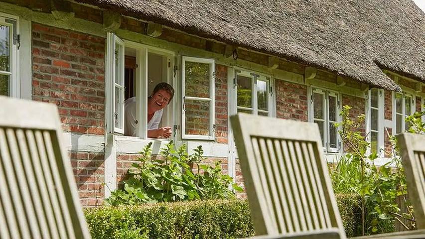 Ferienwohnung für 4 Personen, mit Garten in Jork