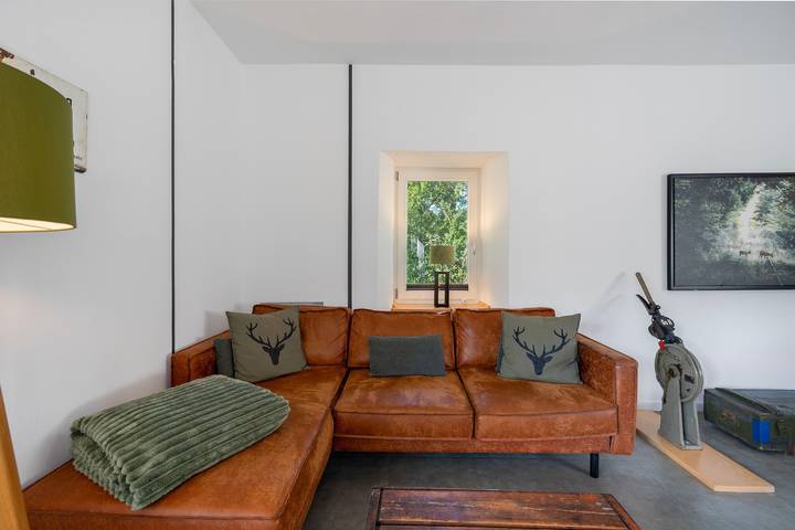 Ferienhaus 'Stellwerk Ringelstein' mit Terrasse, privater Sauna, Kaminofen & Wlan in Büren, Kreis Paderborn