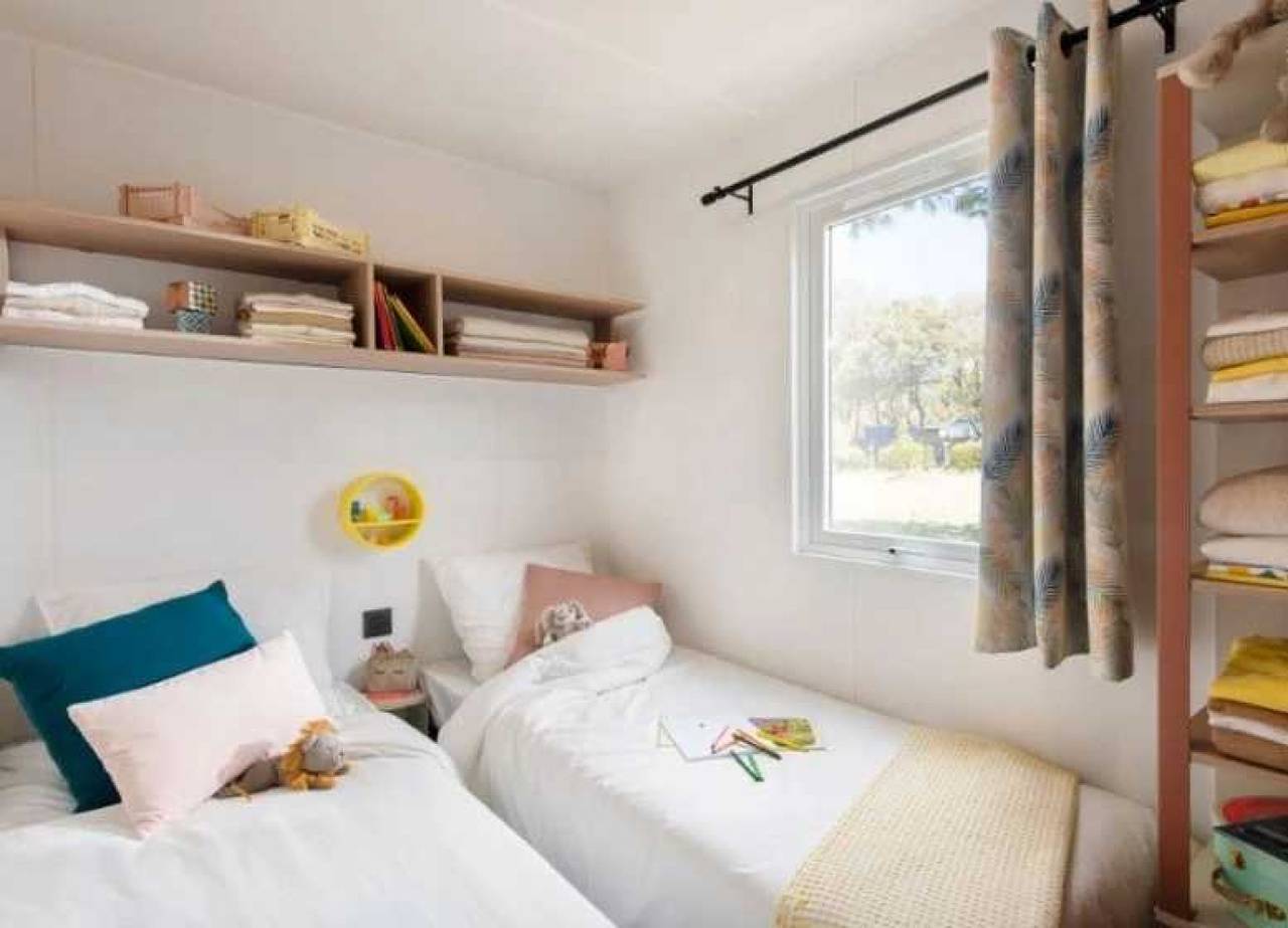 Zecamping familial piscine couverte animaux acceptés locatif Tv 23m2 in Saint-Georges-d'Oléron, Côte de Beauté