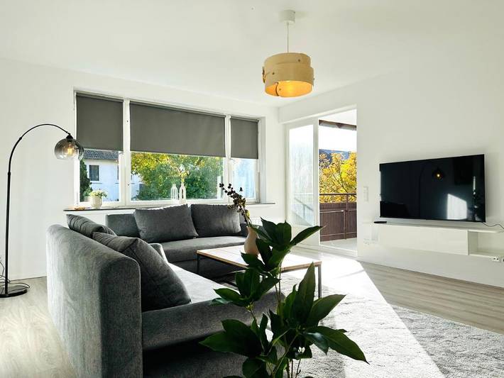 Ferienwohnung für 12 Personen, mit Balkon und Terrasse sowie Garten und Ausblick in Wolfsburg