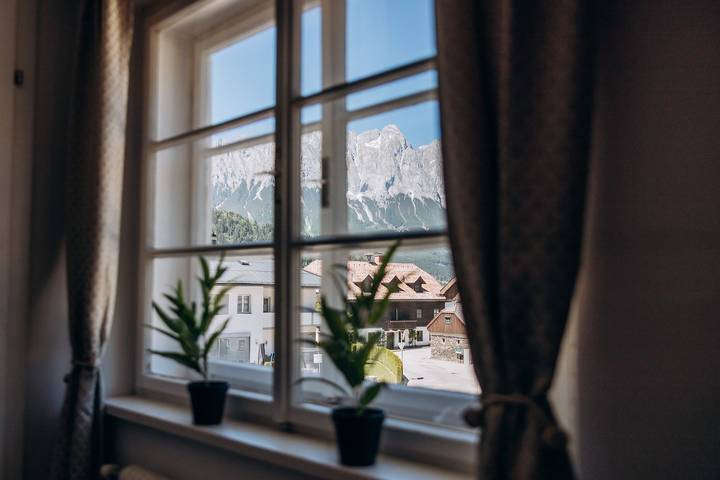 Ferienwohnung für 4 Personen, mit Balkon/Terrasse und Terrasse sowie Ausblick in Öblarn