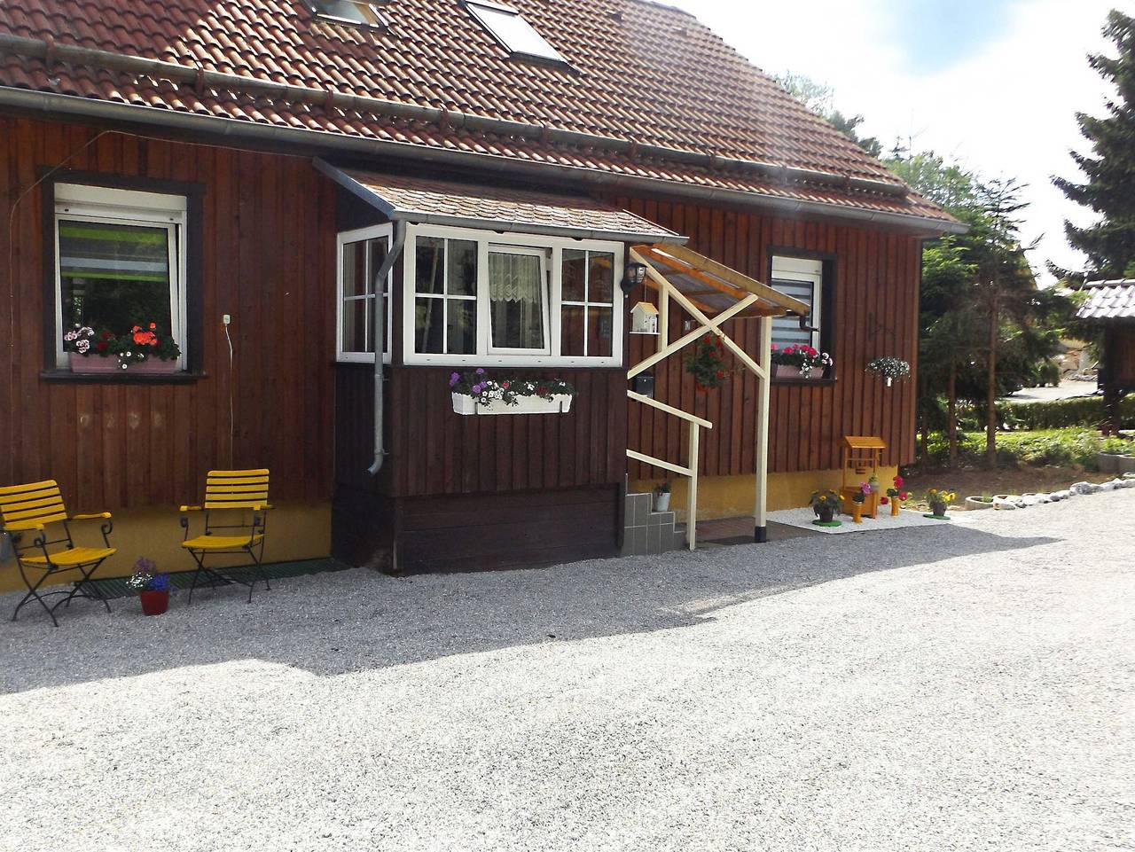 Ganze Ferienwohnung, Haus am Waldesrand - Fw in Tanne, Harzvorland