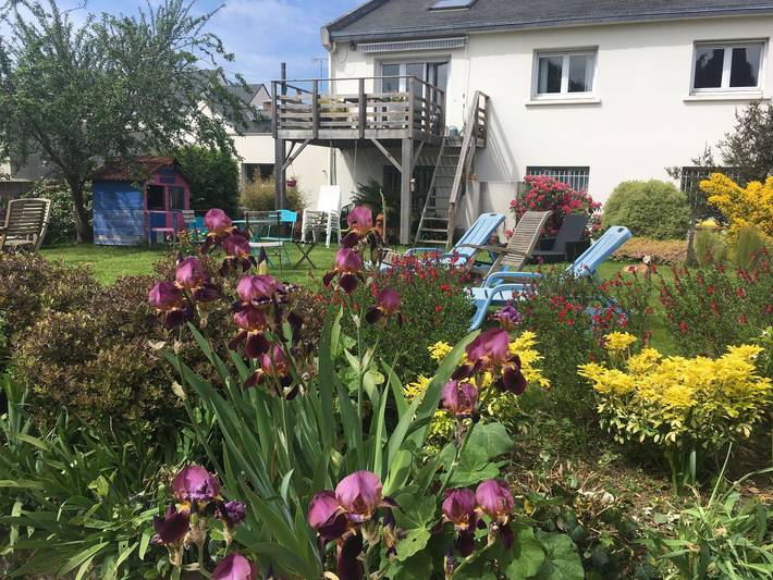 Maison de vacances pour 5 personnes, avec Terrasse et Jardin dans Saint-Brieuc