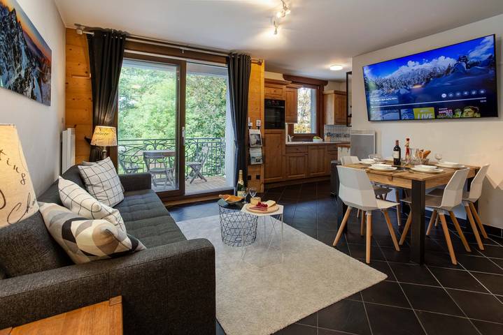 Gîte pour 6 personnes, avec balcon dans Office De Tourisme De Chamonix - 2