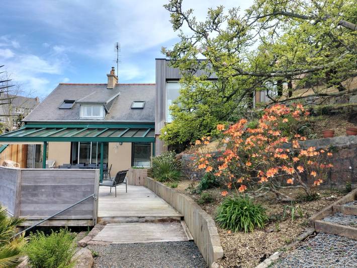 Maison de vacances pour 6 personnes, avec terrasse et jardin, adapté aux familles à Trébeurden