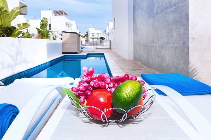 Villa für 6 Personen, mit Garten und Pool sowie Balkon in Ayia Napa - 2