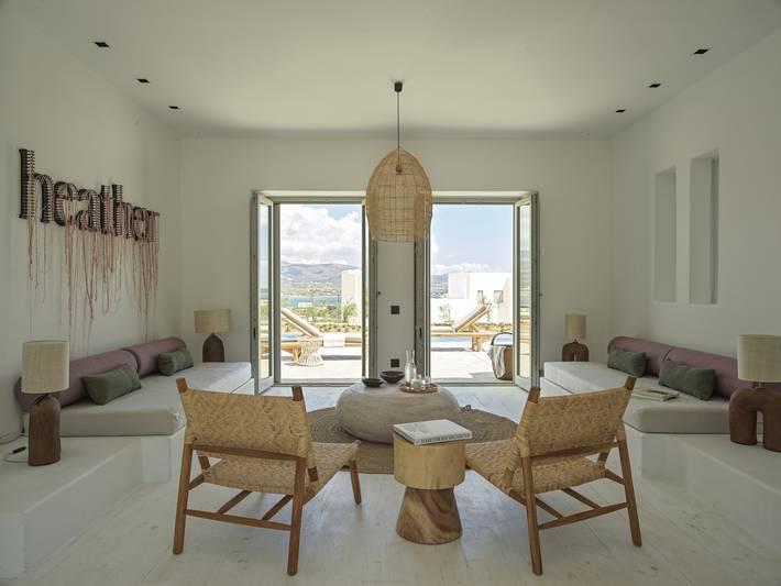 Villa pour 6 personnes, avec terrasse et jardin dans Antiparos - 4