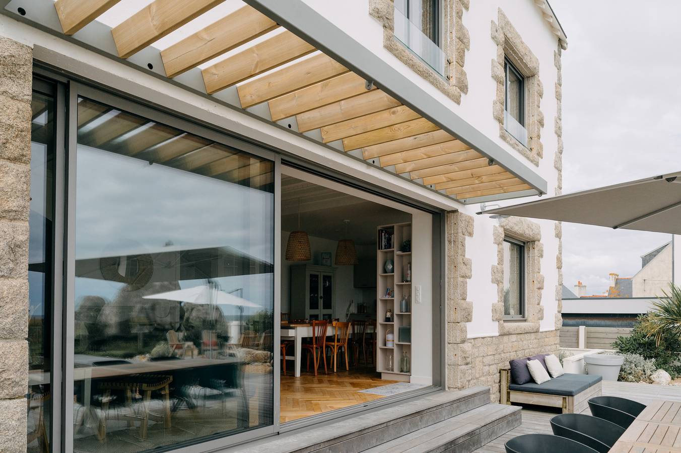 Villa Cotton – 180°-Meerblick, Whirlpool, 6 Schlafzimmer, Hunde willkommen in Lesconil, Plobannalec-Lesconil