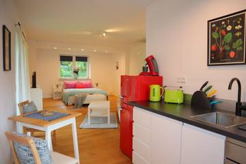 Ferienwohnung für 2 Personen, mit Garten und Ausblick, mit Haustier in Nordholz