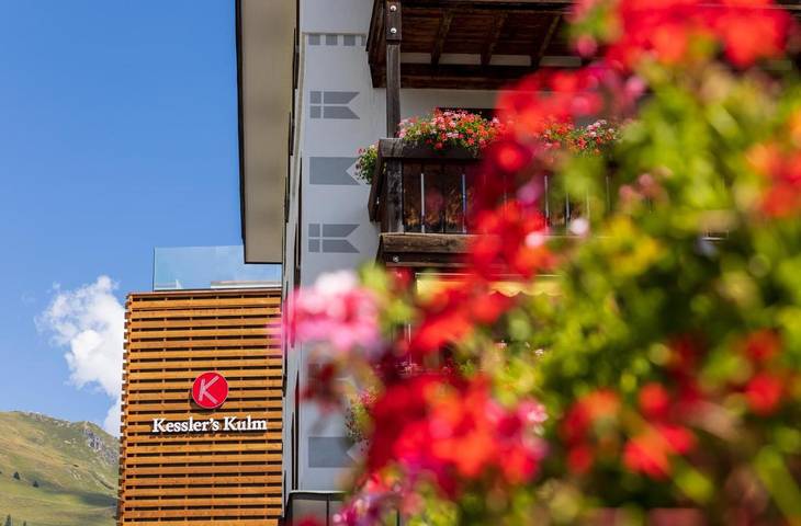 Hotel, mit Whirlpool und Terrasse sowie Sauna in Davos
