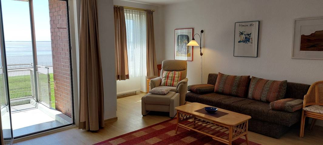 Ferienwohnung für 4 Personen, mit Ausblick und Balkon am Südstrand Wilhelmshaven - 4