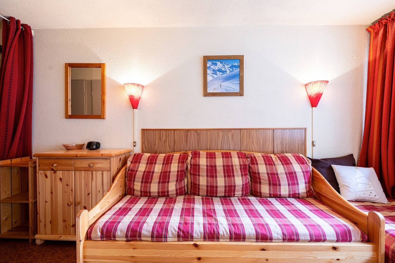 Appartement entier, Appartement 'Au Pied Des Pistes' avec balcon in Saint-Martin-de-Belleville, Massif de la Vanoise