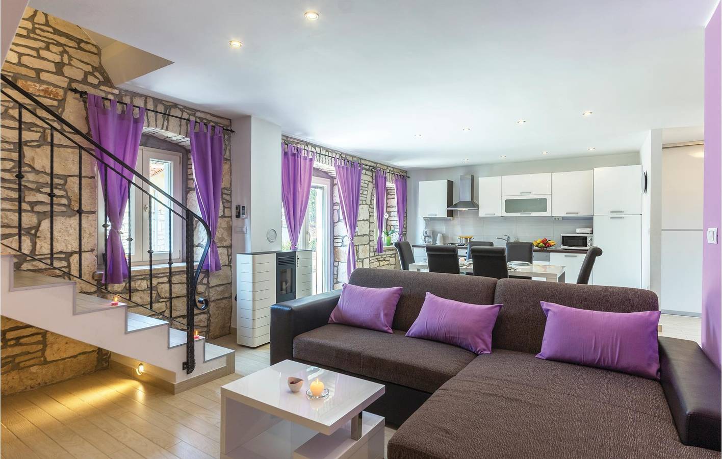 Gemütliche 90 m² große Wohnung mit Terrasse in der Nähe der Küste und des Stadtzentrums in Barban, Südküste Istrien