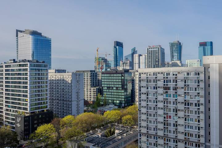 Entire holiday apartment, Modern Studio in the Center | Metro | Place to Work in Warsaw, Masovia