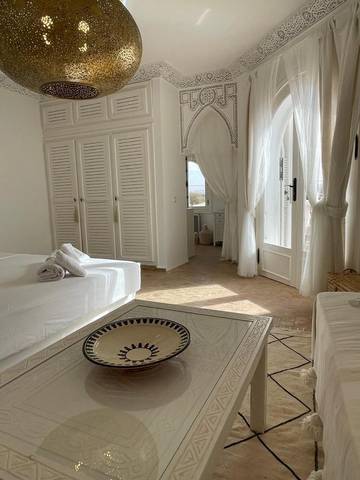 Cottage pour 2 personnes, avec piscine et terrasse ainsi que vue et jardin dans Sidi Kaouki