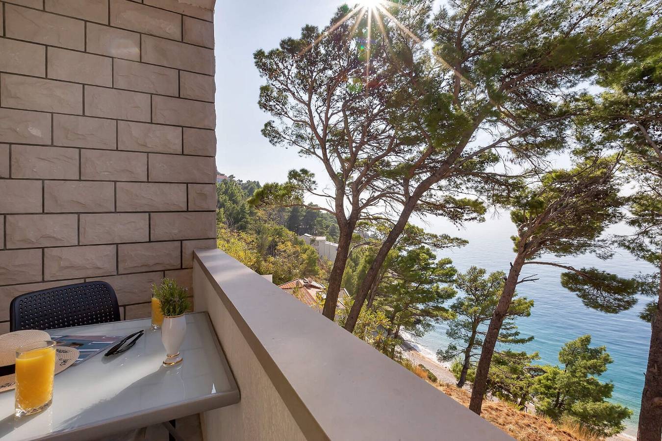 Ganzes Studio, Apartments Anka in Brela, Makarska Riviera