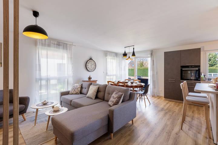 Ferienhaus für 6 Personen mit Garten in Bischwihr, Colmar und Umgebung