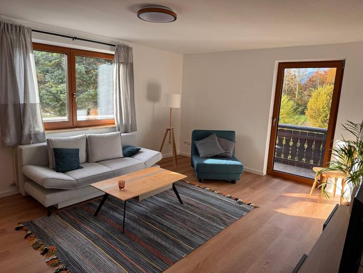 Ferienwohnung für 4 Personen, mit Balkon/Terrasse und Balkon in Bischofswiesen - 3