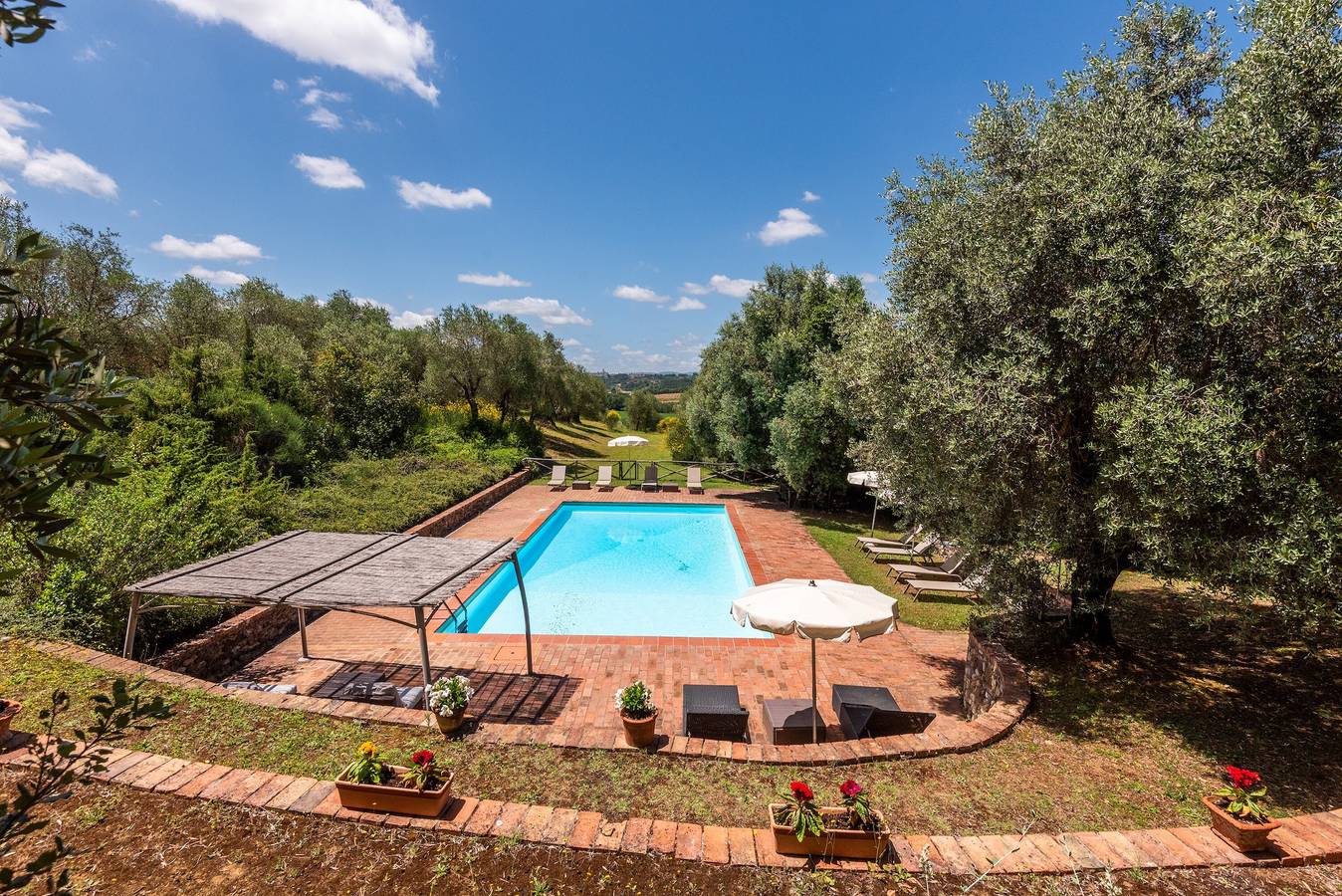 Villa Torre zwischen den Hügeln von Siena in Siena, Siena Provinz