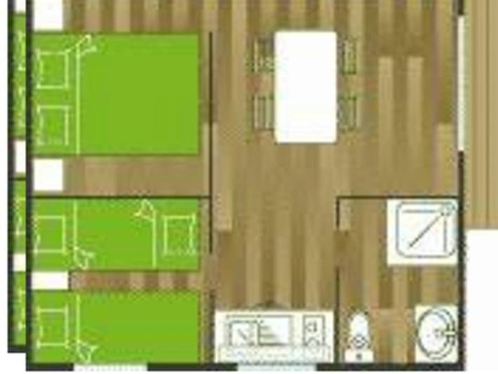 Chalet für 5 Personen, mit Whirlpool und Kinderpool, kinderfreundlich auf Île d'Oléron - 4