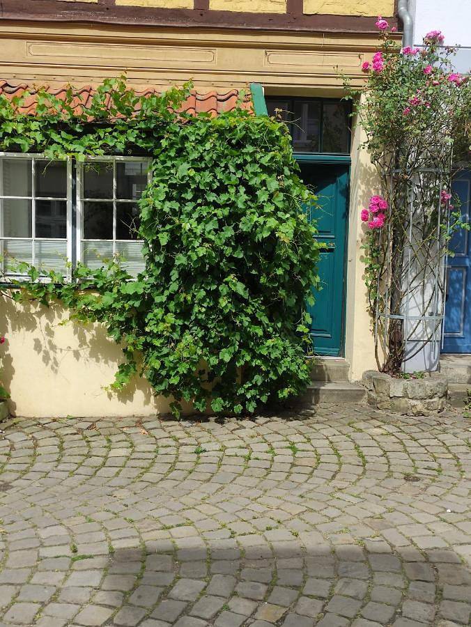 Ferienwohnung für 2 Personen, mit Terrasse und Garten sowie Ausblick in Lüneburg